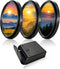 Wokyo 67mm UV/CPL/FLD Lens Filter Kit with Portable Travel Storage Case, 3 Pcs