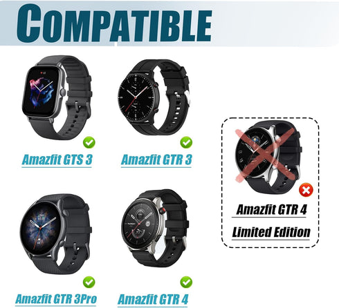Replacement Charger Stand for Amazfit GTR 4/3/3 Pro/GTS 3 Smart Watch with USB Charger Cable