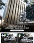 LISEN MagSafe Car Mount, 24 Strong Magnet 360° Rotation Magnetic Phone Holder for iPhone 15 14 13 12 Pro Max Plus Mini