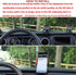 CheroCar Cellphone Mount for Jeep, Phone Holder for 2018-2020 Jeep Wrangler JL, Interior Accessories