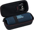 EVA Hard Case for JBL Flip 6/5 Waterproof Portable Bluetooth Speaker, Travel Protective Carrying Storage Bag (Black)