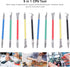 CPU Glue Removal Tool, 2Set TE-018 5 in 1 BGA Repair Knife, Disassembly Tool for Motherboard Chip