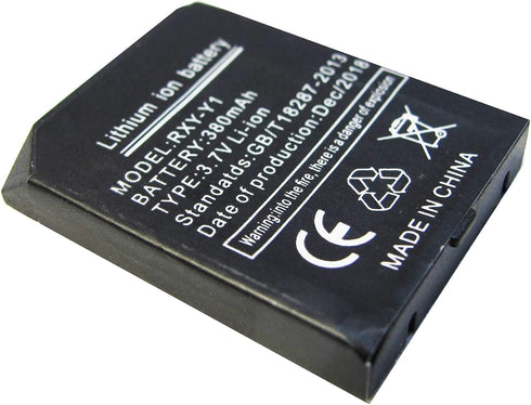 RYX-Y1 Smart Watch Battery 380mAh for Y1 Smart Watch Phone, Long Standby Battery