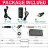 HAASHADA 12V 100-240V 12V 12A 144 Power Supply, Power Transformers, AC to DC Power Supply LED Adapter, Watt Max