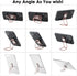 360° Rotation Phone Ring Holder, Metal Grip for Magnetic Car Mount, Compatible with Most Smartphones