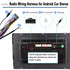 16Pin 2015-2020 2016-2020, 16Pin K2 K3 K4 ISO Aftermarket Radio Harness Adapter for Hyundai KIA Android Car Stereo