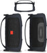 Silicone Cover Case for JBL Charge 4/Charge 5 Portable Bluetooth Speaker, Soft Skin Sleeve, Black