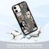 Horror Flowers iPhone 11 Case, TPU Shockproof Ghostface Design Phone Cover, Gift for Men Women