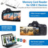 ADRUDY 15 16 3 1 USB C SD Card Reader, SD Card Reader for iPhone iPad/Mac/Android Devices, in Memory Card Reader