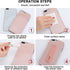 Weewooday 6 Pieces Phone Grip Holder, Telescopic Finger Strap Stand for Most Smartphones in Vibrant Colors