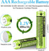 EOCIK Phones,400mAh 1.2V NI-MH AAA Rechargeable Batteries for Panasonic Cordless AAA Rechargeable Battery for Remote