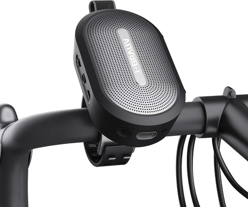 J-BRAUV Portable Mini Bike Bluetooth Speaker,IP67 Waterproof Wireless with Adjustable Strap and Hook,