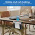 ZJRDYYK Desk Side Storage Organizer, Hanging Desk Side Laptop Holder, Vertical Laptop Stand Holder, Computer Desk Side
