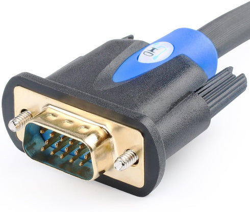 SHD VGA Cable VGA to VGA HD15 Monitor Cable for PC, Laptop, TV, Projector - 50 Feet
