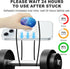10pcs 35mm/ 1.38" Adhesive Sticky Pads for Socket Grips Mounting, Double-Sided Extra Clear Round Tape Replacement