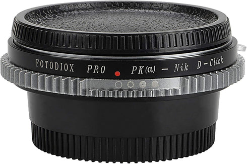 Fotodiox Pro Lens Mount Adapter for Pentax K AF (KAF) Lenses to Nikon F-Mount Cameras