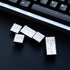 114 Keys PBT Doubleshot WOB Keycaps Cherry Profile Black Keycap Set for 61/64/87 Cherry MX Switches Mechanical Keyboard