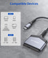 JSAUX SATA to USB C Cable, USB-C 3.1 to 2.5” SATA III Hard Drive Adapter for SSD/HDD Data Transfer