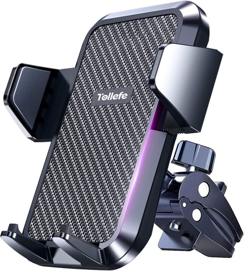Car Phone Holder, Thick Cases Friendly Mount, Hands-Free Phone Holder for iPhone and Samsung Smartphones