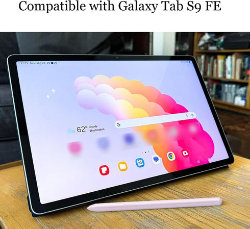 2 Pack Tab S9 FE Stylus Pen for Samsung Galaxy Tab S9 FE Pen/ S9 FE+ / S9 FE Plus/ S9 /S9+ S Pen All Versions Stylus Pen,WithoutBluetooth (Purple)