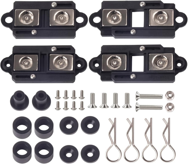 TRX4 Body mounts 4Pcs Adjustable Magnetic Body Post Mount Car Shell Column