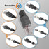 VCELINK RJ45 Connector Tool-Free, CAT6 Field Termination Plug, Gold Plated Modular Plug for 23 to 26 AWG Cable
