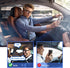 Smart Glasses with Bluetooth Speakers, One-Click Control, Clear Calls, Anti-Blue Light Lenses for Men Women - Black