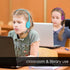 GEEKRIA 24 Pack Wired Headphones for Classroom, Adjustable On-Ear Headphones for Kids, Wholesale Children Headset