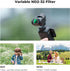 K&F Concept 3 Pack Magnetic Effect & ND & CPL Filter Set for DJI Osmo Pocket 3, HD Optical Glass/Multi-Coated, CPL