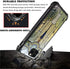 CARLOCA iPhone 11 Pro Case, Art Deco Stained Glass Window Pattern Design Shockproof Anti-Scratch Case for iPhone 11 Pro