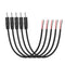 YAODHAOOD 5PCS Replacement 2.5mm TS Male Plug to Bare Wire Open End Stereo Audio Cable for Headphone Microphone Repair