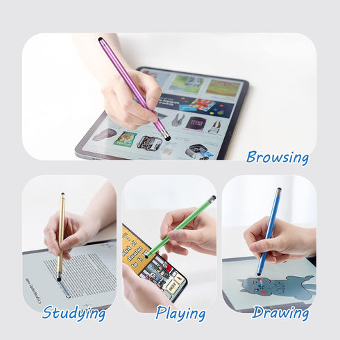 Abiarst Stylus Pens for Touch Screens, High Precision Capacitive Stylus for iPad, iPhone, Tablets, Samsung Galaxy, All