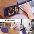 Harryshell Compatible with iPhone 12 Pro Max 6.7 Case Wallet, Detachable Magnetic Zipper Leather with Cash Pocket & 12