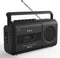 Kuephom Portable Cassette Tape Player Recorder,Boombox Radios Convert AM/FM and MP3 to Tapes,Builtin