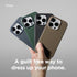 elago Magnetic Leather Case for iPhone 15 Pro, Compatible with MagSafe Accessories, 6.1 inch - Vegan Leather,