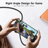 Smoizheff 16.5ft/5m 90 20Gbps 3.2 2 100W 4K@60Hz USB C Extension Cable with Angle, USB Gen & PD Charging, Nylon Braided