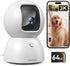 CINMOORE Smart 3K Indoor Dome Security Camera with AI Human/Pet/Facial Detection, 360 Pan-Tilt