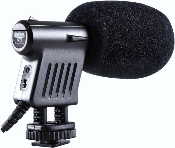 BOYA BY-VM01 Unidirectional Camera Micrphone for DSLRs Camcorders