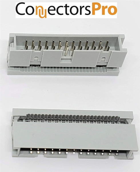 PC Accessories 10-Pack 2X13 26P Dual Rows 2.54mm Shrouded IDC Male Header, 26 Pins Connectors