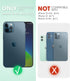 Clayco Forza Series Case for iPhone 12 Pro Max 6.7 inch (2020 Release), Rugged Dual Layer Cover with Screen Protector