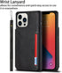 Cavor Wallet Case for iPhone 11 Pro Max with Card Holder, PU Leather Kickstand Case, Shockproof Cover, Black