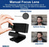 SENLOO 1080P Webcam HD for PC - Web Camera for Desktop Computer with Hi-fi Microphones, Privacy Cover - Computer Camera