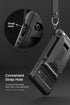 VRS DESIGN Damda Glide Hybrid Phone Case for Pixel 7 Pro, Functional Sturdy Case Compatible for Pixel 7 Pro (Black)