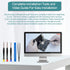 iPhone XR Front Camera Replacement Repair Kit, 7MP 6.1" OEM Lens Module Part with Repair Tools for A1984 A2105