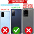 STARSHOP Compatible with Samsung Galaxy S20 FE 5G Phone Case, Military Grade Shockproof Cover with Tempered Glass