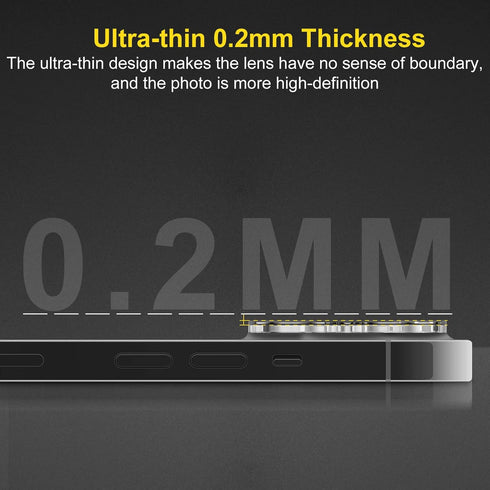 (3 Pack) 14& 14 Camera Lens Protector Compatible with iPhone iPhone Plus Camera Lens Cover Protection, HD Clear