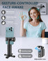 360 1/4-Inch Auto-Tracking Phone Tripod, Rotation Auto Face Tracking Tripod with Gesture & Remote Control, Cell Phone