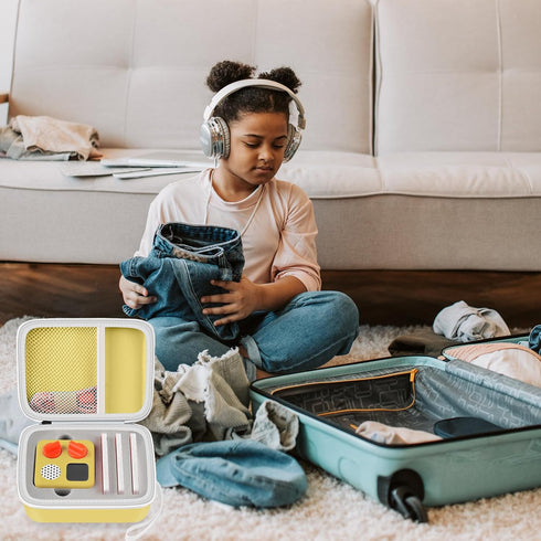 Travel Case for Yoto Mini – Kids Audio & Music Player Holder Bag for Children’s Speaker Plays Audiobook Cards