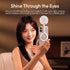 ULANZI ML05 9000K CRI97 360 Phone Light, Dual-Sided Magnetic Cell Phone Selfie Lights for iPhone/Android, Smartphone