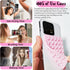 LvShuLiangPin 2 Pack Anteel Silicone Suction Cup Phone Case Mount Double Sided, Hands-Free Strong Grip Silicon Phone